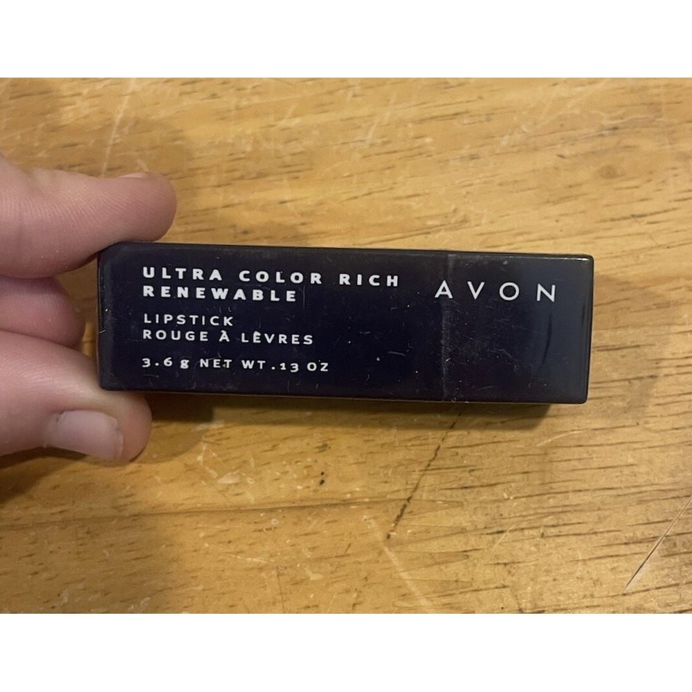 NEW & Sealed Avon Ultra Color Rich Renewable Lipstick‎ .13oz PEAR TREE